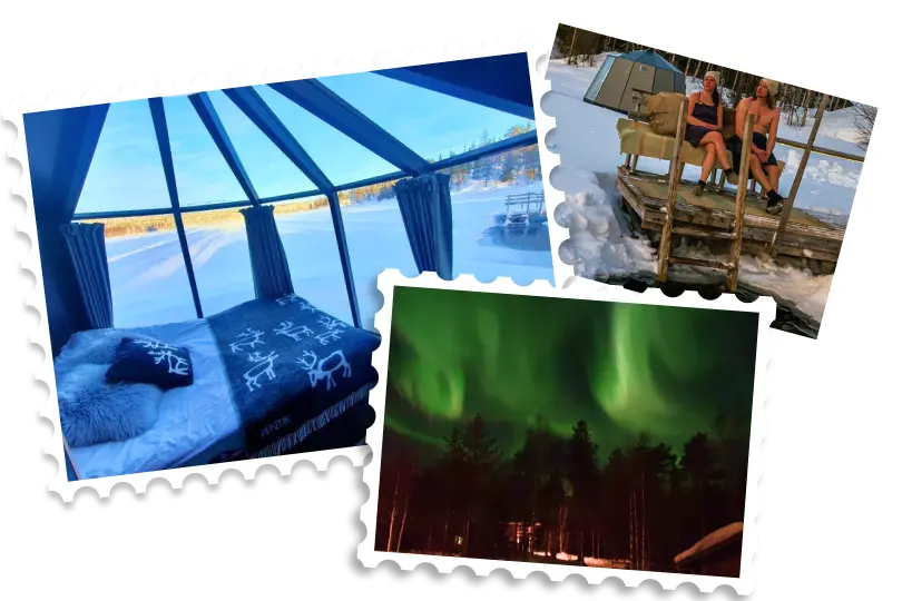 Коллаж Лапландия