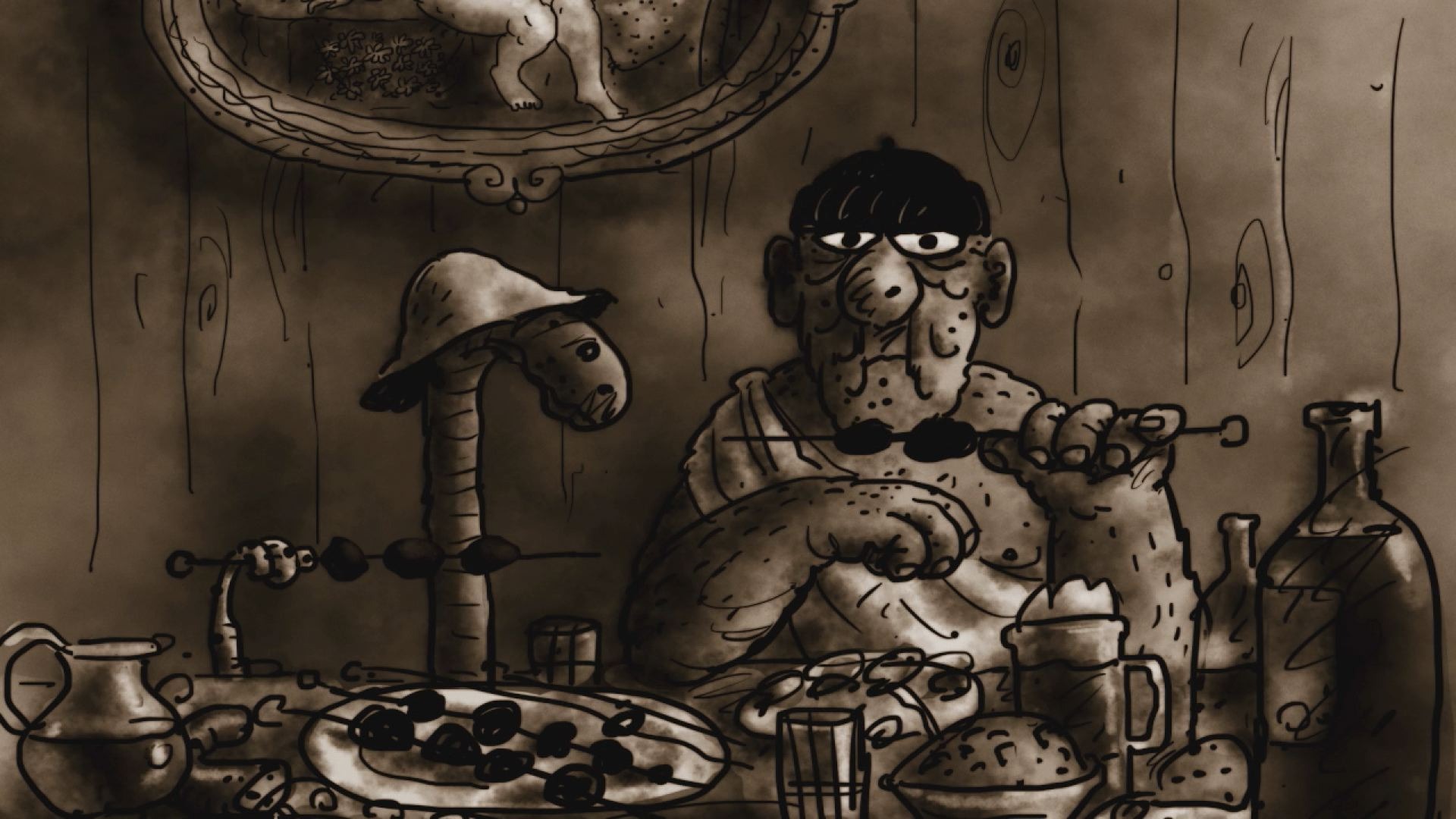 Питон и сторож смотреть онлайн