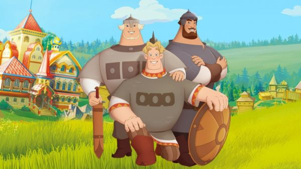 Все части мультфильма "Три богатыря"